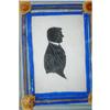 Image 2 : 5 3/4" 19TH CENT. FRAMED SILHOUETTE OF A GENT