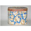 Image 2 : 19TH CENT. PAPER BAND BOX - OVAL WALLPAPER CO