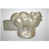 Image 2 : PEWTER CAT ICE CREAM MOLD - FIGURAL 2 PC. BLA