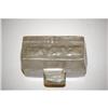 Image 1 : PEWTER TRUNK ICE CREAM MOLD - FIGURAL 2 PC. B