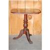 Image 1 : CLASSICAL EMPIRE TIP TOP CANDLESTAND - MAHOGA