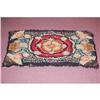 Image 1 : FOLKY FLORAL RAG RUG - 19TH CENT.-EARLY 20TH