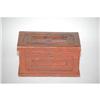 Image 1 : PAINT DECORATED DOCUMENT BOX - 19TH CENT. GRA