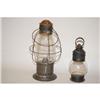 Image 2 : (2) EARLY PRESSED TIN LANTERNS: (1) 17" PIERC
