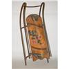 19TH CENT. PAINTED CHILDS SLED - 19TH CENT. W