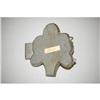 Image 2 : PEWTER SHAMROCK ICE CREAM MOLD - FIGURAL 2 PC
