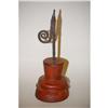 Image 2 : PRIMITIVE IRON RUSH LAMP - WROUGHT IRON RUSH