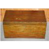 Image 1 : 19TH CENT. GRAIN PAINTED TRUNK - GREEN, RED &