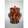 Image 3 : 9 1/2" ROCKINGHAM TYPE PANELED PITCHER - 19TH