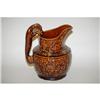 Image 1 : 9" BENNINGTON HOUND HANDLED PITCHER - 19TH CE