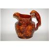 Image 1 : 10" BENNINGTON TYPE HOUND HANDLED PITCHER-19T