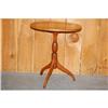 Image 2 : NEW ENGLAND HEPPLEWHITE CANDLESTAND - TIGER M
