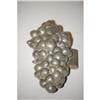 Image 2 : PEWTER GRAPE CLUSTER ICE CREAM MOLD - FIGURAL