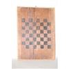 Image 2 : PAINTED DOUBLE SIDED GAMEBOARD - EARLY 20TH C
