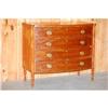 Image 1 : NEW ENGLAND SHERATON BOWFRONT CHEST - MAHOGAN