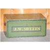 Image 1 : NEW ENGLAND PAINT DECORATED TRUNK - 19TH CENT