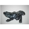 Image 2 : PAINTED CAST IRON FROG DOORSTOP - EARLY 20TH