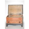 Image 2 : PA MINIATURE PAINTED DOWAGERS CHEST - 19TH CE
