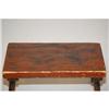 Image 2 : LATE 19TH CENT. PAINTED CRICKET STOOL - ROSEW