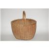 Image 1 : PRIMITIVE WOVEN SPLINT BASKET - 19TH CENT. WO