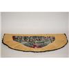 Image 2 : HOOKED RAG HEARTH RUG - 19TH-EARLY 20TH CENT.