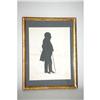 Image 1 : 19TH CENT. FULL BODIED STANDING SILHOUETTE -