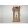 Image 2 : PRIMITIVE WOOD & GLASS CANDLE LANTERN-19TH CE