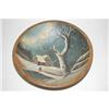 Image 1 : 19TH CENT. LANDSCAPE PAINTED WOODEN BOWL - 19