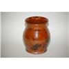 Image 2 : 19TH CENT. REDWARE POTTERY STORAGE JAR - BULB