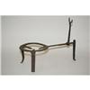 Image 2 : WROUGHT IRON FIREPLACE TRIVET - FANCY 18TH CE