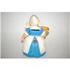 Image 2 : DUTCH GIRL HOLDING FLOWERS STILL BANK - 5 1/2
