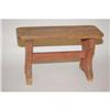 Image 2 : NEW ENGLAND PRIMITIVE PAINTED FOOTSTOOL - 19T