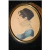 Image 2 : 19TH CENT. WATERCOLOR PORTRAIT MINIATURE OF W