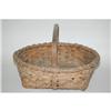 Image 2 : PRIMITIVE WOVEN SPLINT BASKET - 19TH CENT. WO