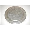 Image 2 : 19TH CENT. TIN CHILDS ABC PLATE - 7 3/4" EMBO