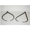 Image 1 : (2) 19TH CENT. IRON CALIPERS - (2) DIFFERENT