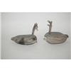 Image 1 : (2) FOLK ART ROOT HEAD COOT DECOYS - (2) PRIM