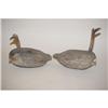 Image 2 : (2) FOLK ART ROOT HEAD COOT DECOYS - (2) PRIM