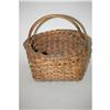 Image 1 : PRIMITIVE WOODEN SPLINT BASKET - 19TH CENT. W