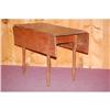 Image 1 : SHERATON PAINTED DROPLEAF TABLE - 19TH CENT.