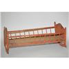 Image 2 : COUNTRY PRIMITIVE PAINTED DOLL'S CRADLE - LAT