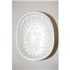 Image 1 : 6 3/4" POTTERY EAGLE FOOD MOLD - WHITE POTTER