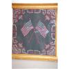 Image 2 : FRAMED PATRIOTIC EMBROIDERY - EARLY 20TH CENT