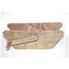 Image 1 : PRIMITIVE PAINTED CHEESE CURD BREAKER - 19TH