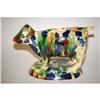 Image 2 : MAGGIE DENTON YELLOW WARE COW CREAMER - 19TH