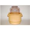 Image 2 : UNUSUAL YELLOW WARE CHICKEN WATERER - LARGE 1