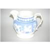 Image 2 : 7 1/2" ADAMS JASPER QUEENSWARE PITCHER - 19TH
