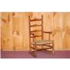 Image 1 : NEW ENGLAND LADDERBACK ARM CHAIR ROCKER - 19T