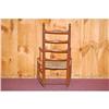 Image 2 : NEW ENGLAND LADDERBACK ARM CHAIR ROCKER - 19T