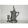 Image 2 : PAIRPOINT SILVERPLATED WATER TIPPER W/ GOBLET